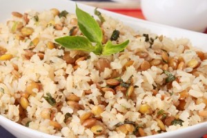 receita-arroz-integral-lentilha-manjericao