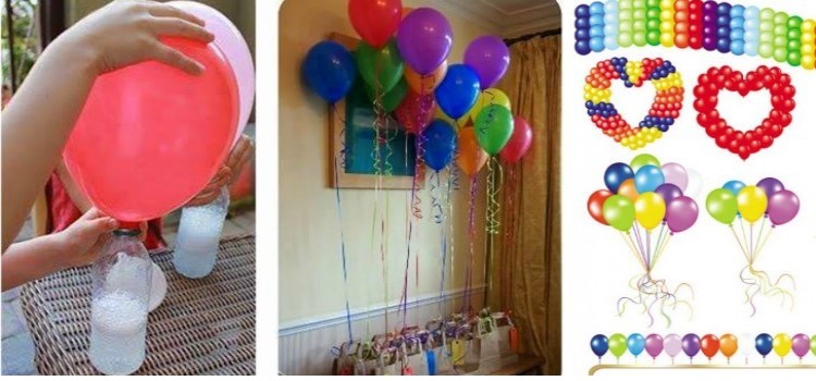 Como encher balões casa